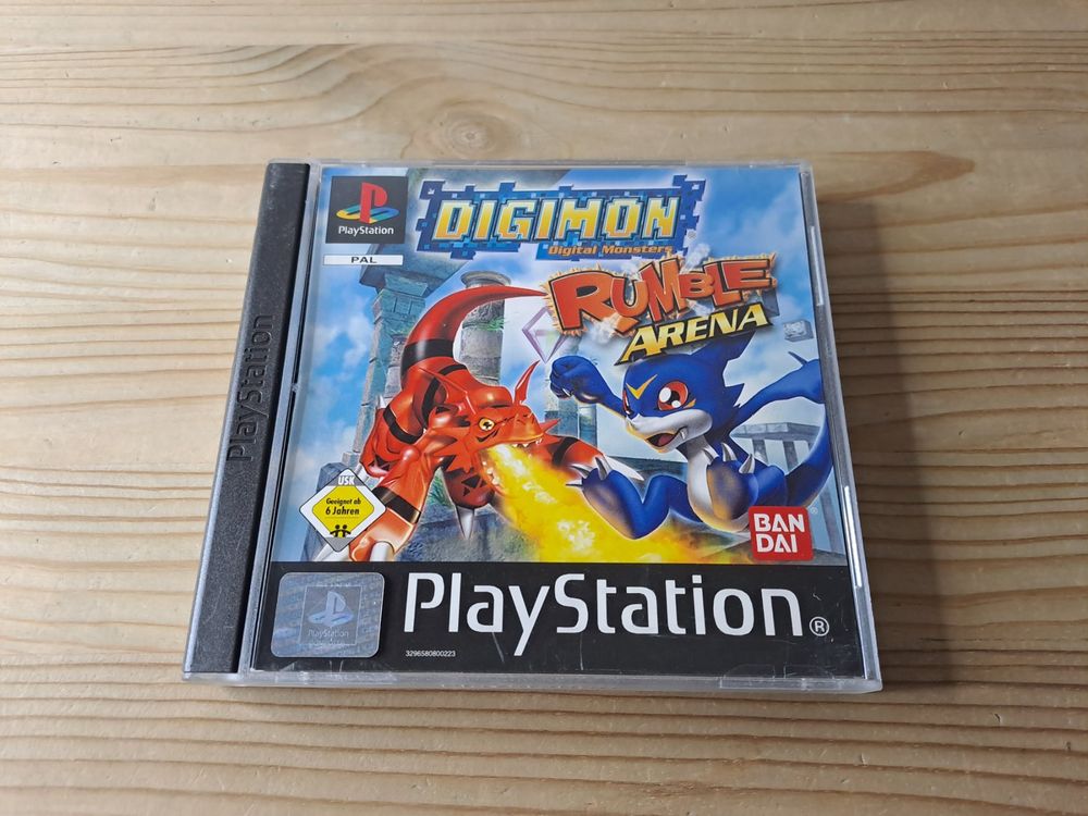 Digimon Rumble Arena - Digital Monsters - PS1 (Gebraucht) in ...