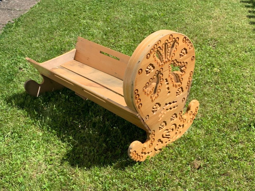 Antik Holzwippe, Schaukelwippe, Garten Kaufen auf Ricardo