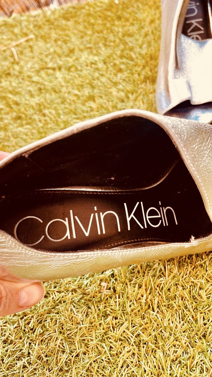 Calvin Klein Scarpe da donna: Pumps Calvin Klein Silber, Größe 39 - Elegant! – Usato da Luzern venduto da lei_5btm 1