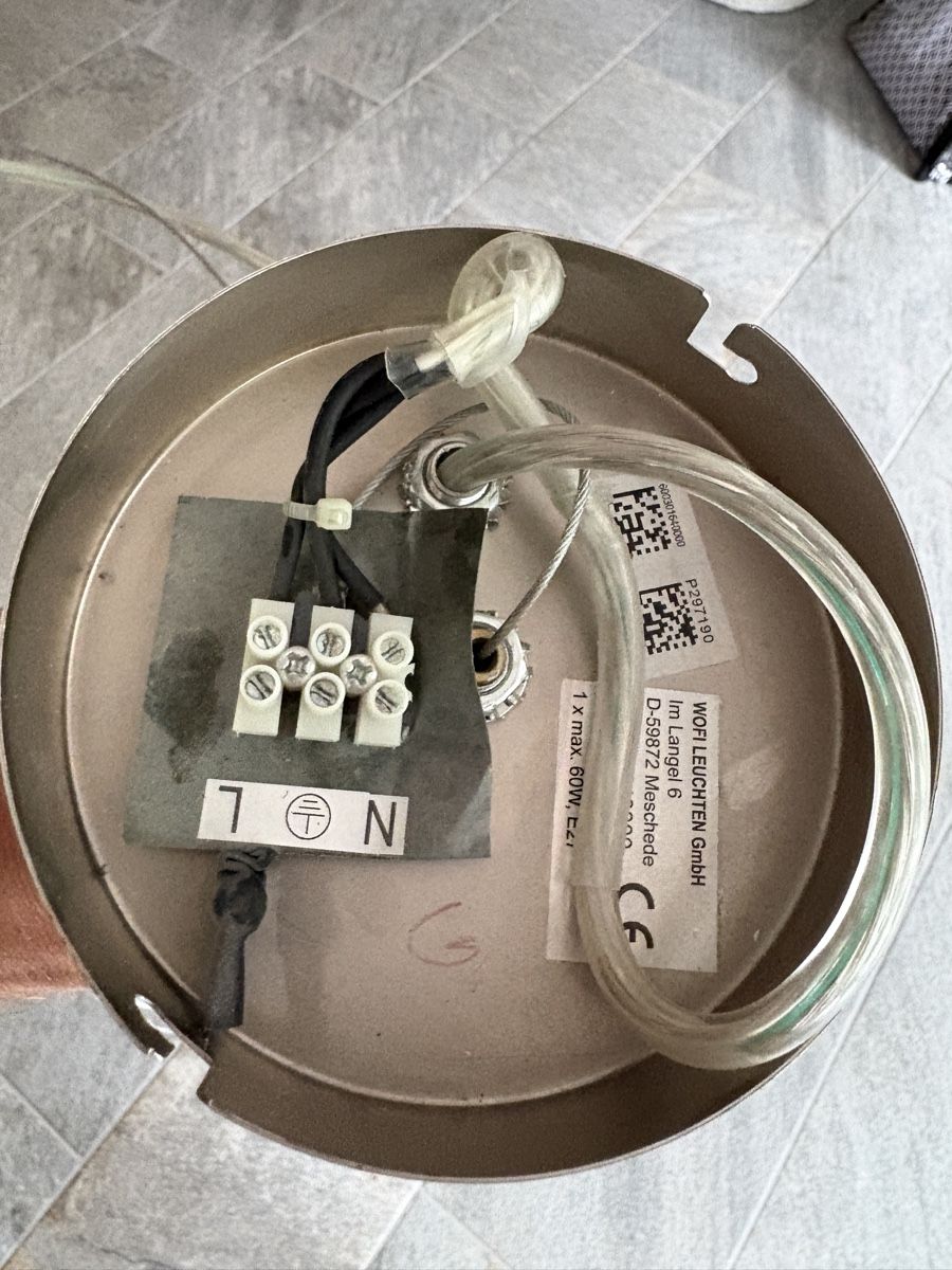 Lampadari & plafoniere: Dekorative Glühbirnen-Lampe mit Draht-Geflecht – Usato da Au ZH venduto da Samson84 2