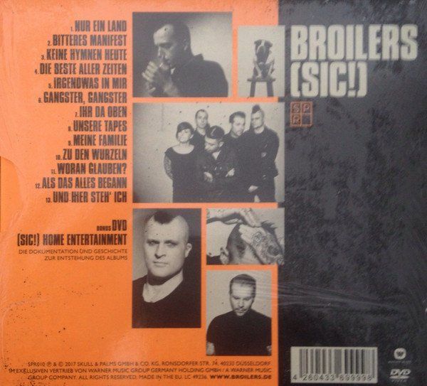 CD: Broilers – Sic! - Vergriffen! – Usato da Brittnau venduto da Zibu 1