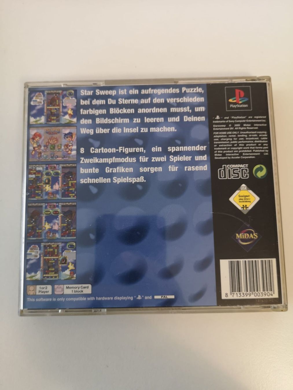Giochi: Starsweep (PS1) – Usato da Herisau venduto da Seyashop1 2