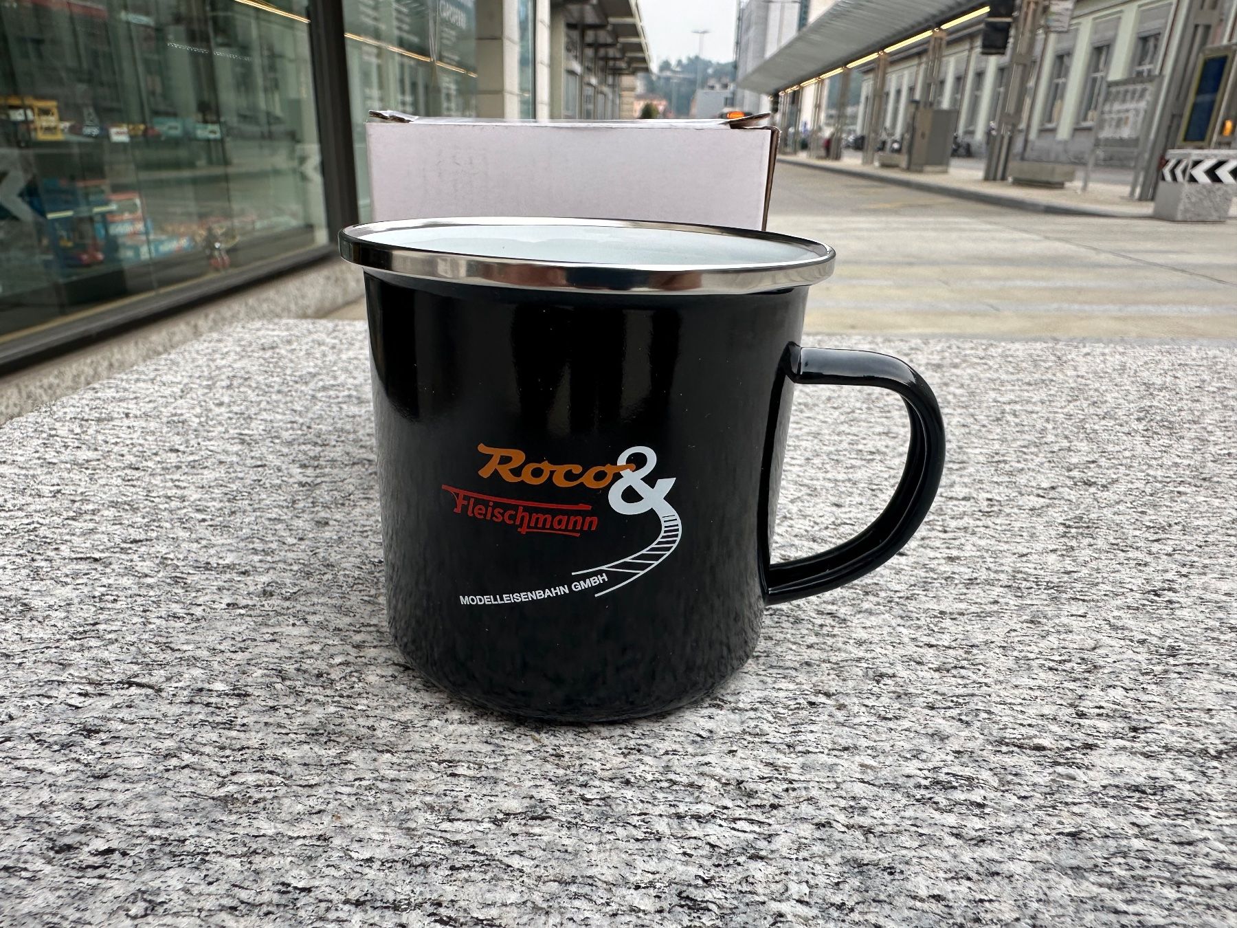 Roco Modelleisenbahnen: Tasse ROCO Fleischmann GIFT idea – Neu (gemäss Beschreibung) aus Chiasso von Carrara-Modellismo