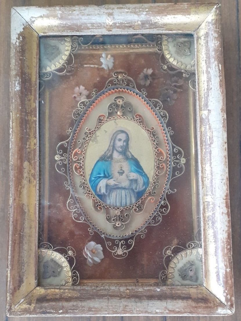 Dipinti: Klosterarbeit antik – Usato da Mörschwil venduto da antiksalon21 3