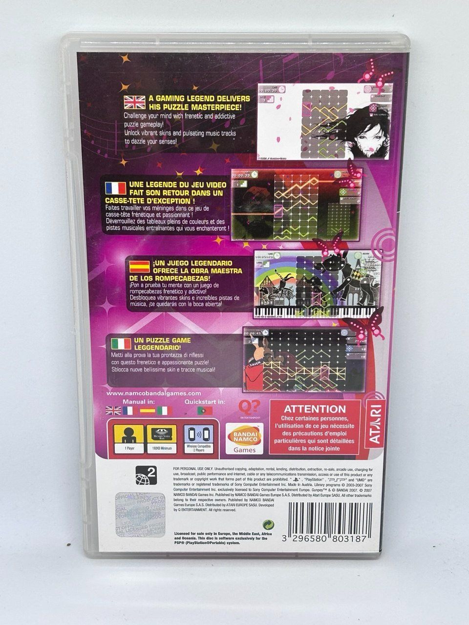 Giochi: Gunpey per PlayStation Portable – Usato da Giubiasco venduto da LorisVale 1