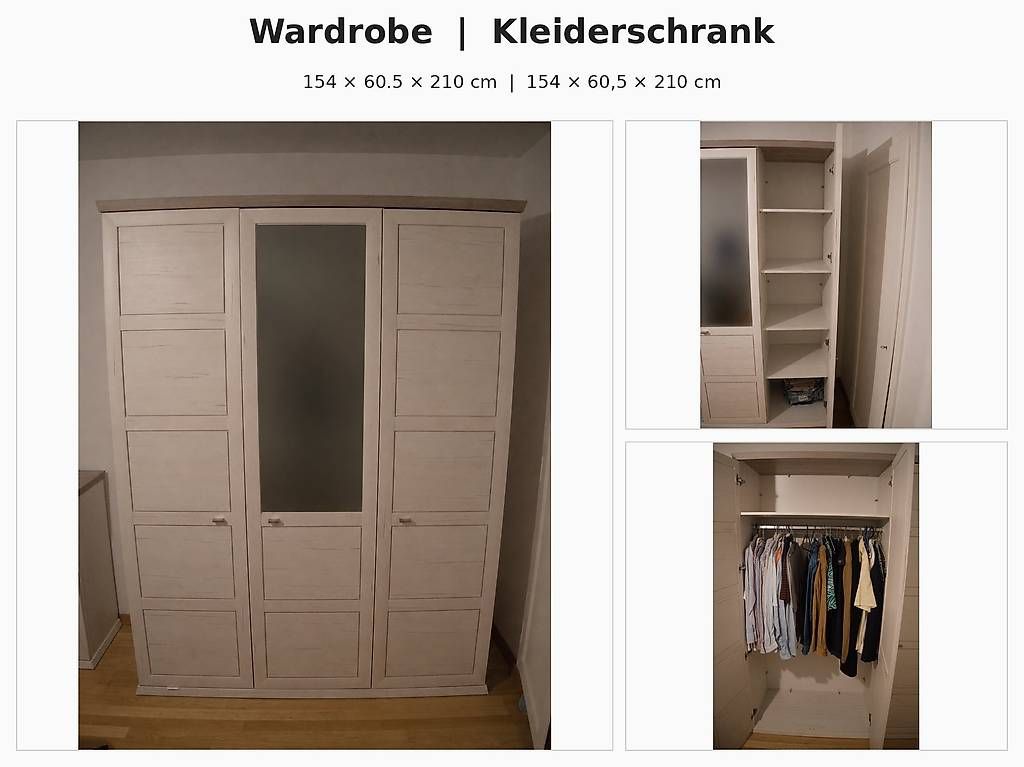 Guardaroba: Wardrobe / Kleiderschrank  CHF 180 – Usato da Zürich venduto da ter_28ps
