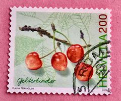 Nr.1207 Kirsche,Gelterkinder  GESTEMPELT 2006   