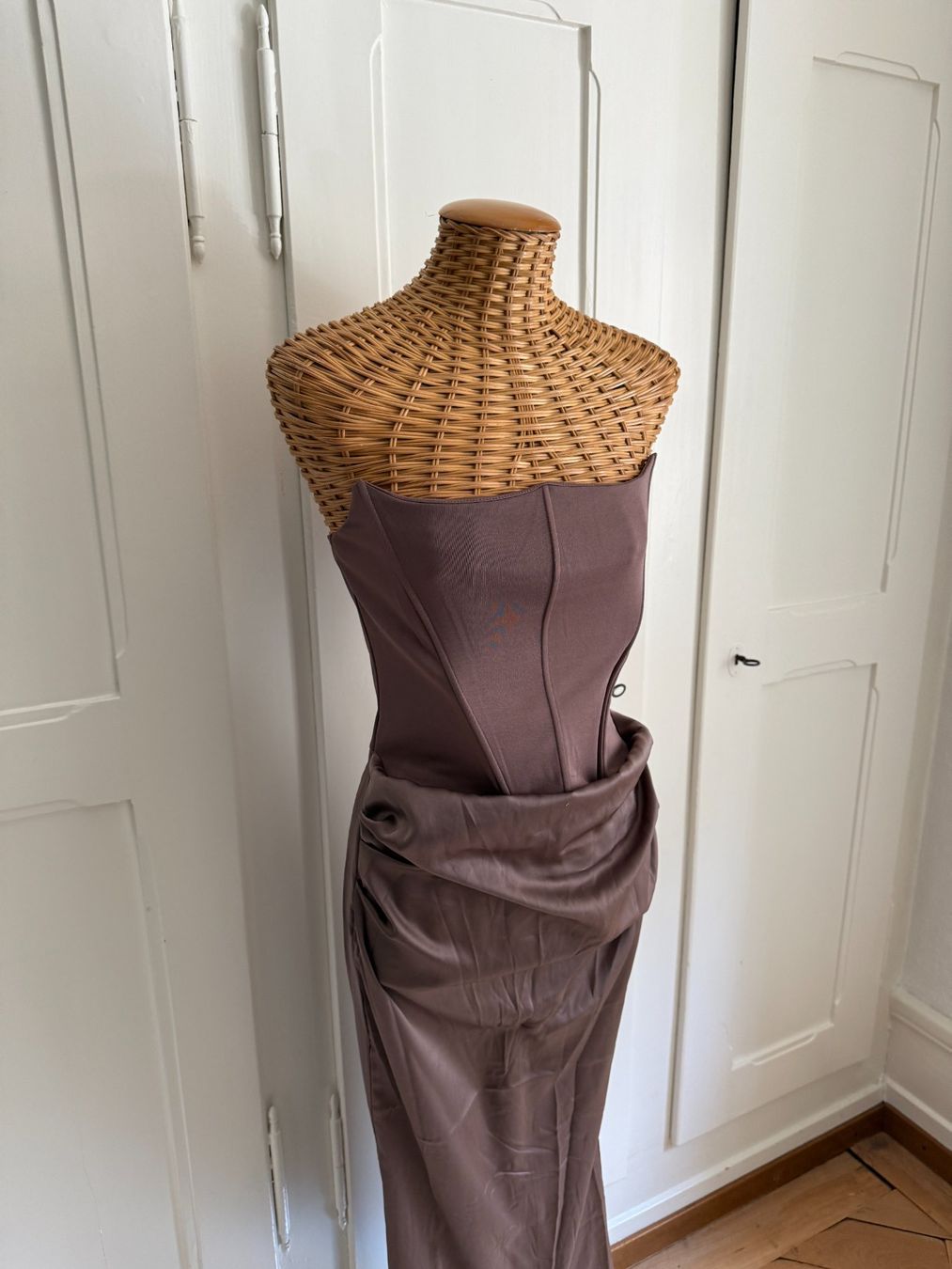 Kleider: Bustier-Kleid braun S – Gebraucht aus Zürich von Diazaio 1