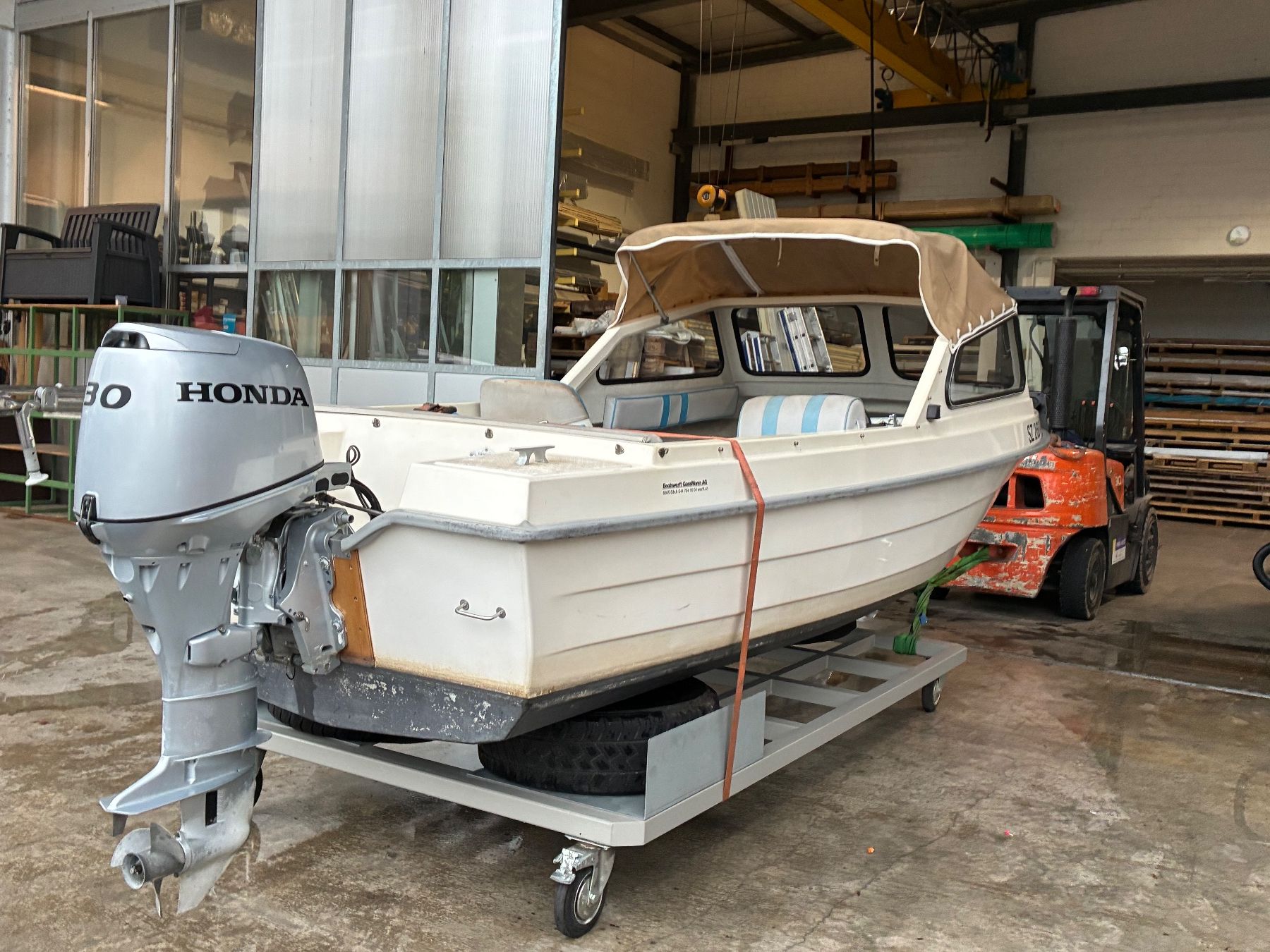 Hansvik Barche: Motorboot Hansvik – Usato da Schübelbach venduto da Hecht11. 1