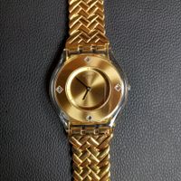 Swatch Golden Street + bracelet de rechange.
