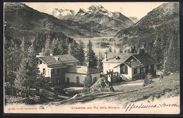 Chasellas, Ortsansicht mit Piz della Mar