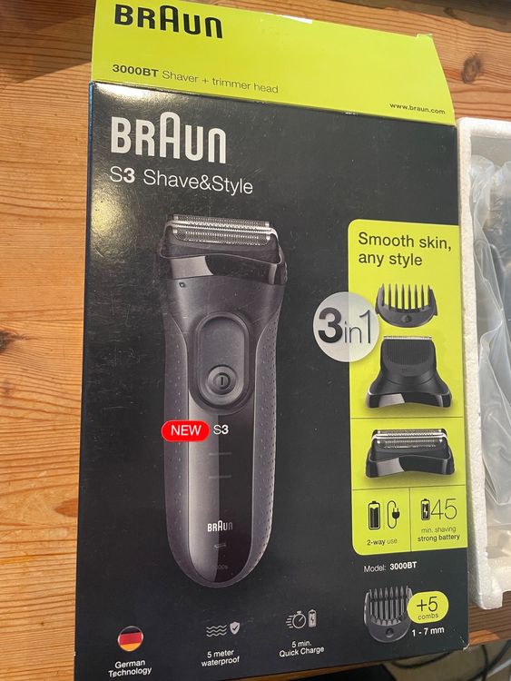 Rasierer, Haarschneider Braun S3 (Neu (gemäss Beschreibung)) in für CHF ...