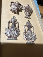 4 Dekosachen für die Puppenstube, 4,5 cm gross 