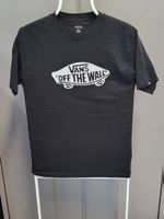 Vans T-Shirt - Schwarzes Shirt mit coolem Aufdruck, Small