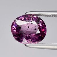 100% Echt! 1.22ct Natur Rhodolith unbehandelt Naturedelstein