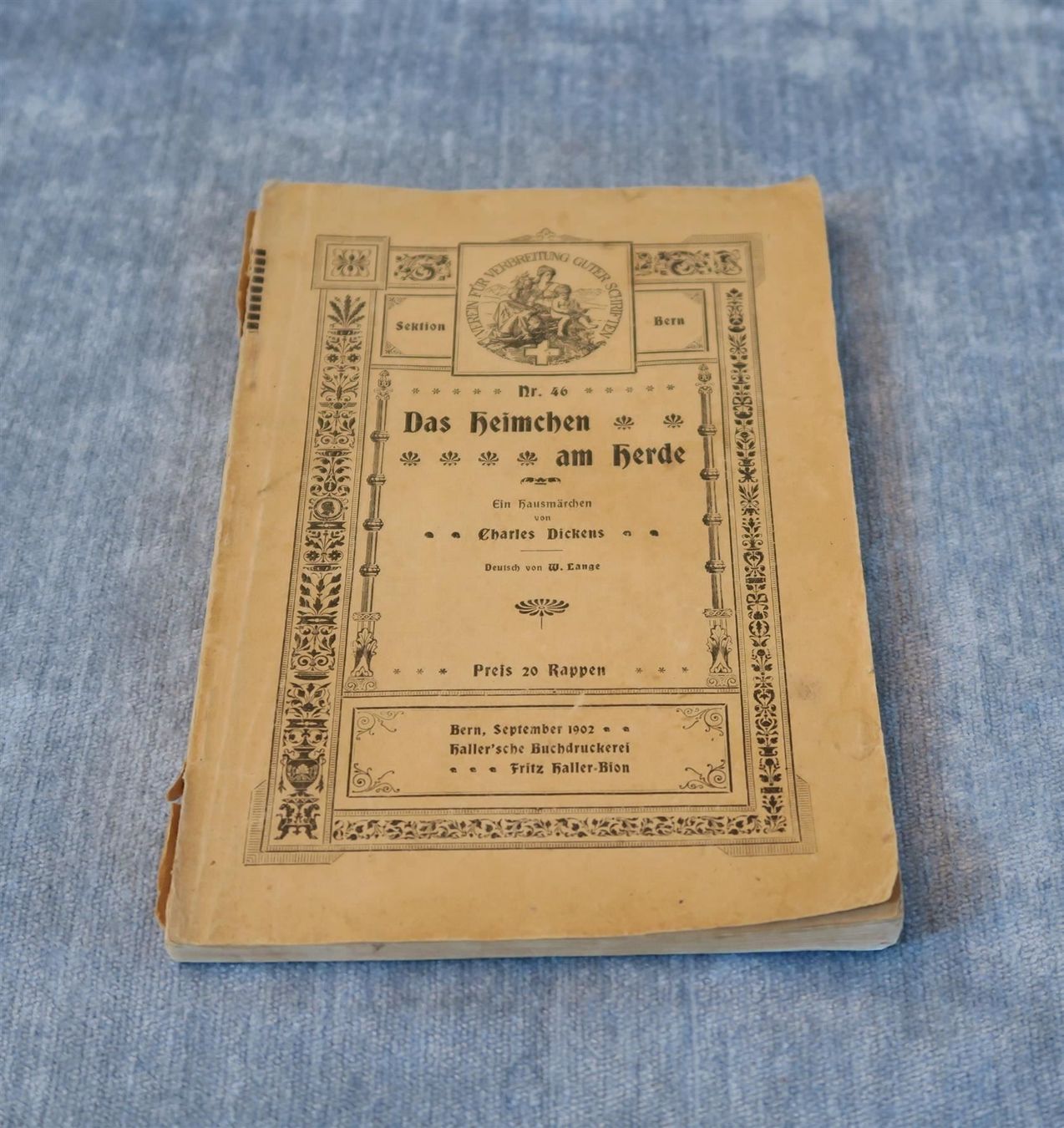 Libri: Das Heimchen am Herde – Usato da Brittnau venduto da marlenestone