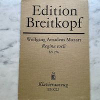 Wolfgang Amadeus Mozart Regina coeli KV 276 Klavierauszug