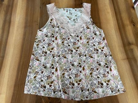 Top mit Blumenprint, Grösse 36 (eher 38/40)