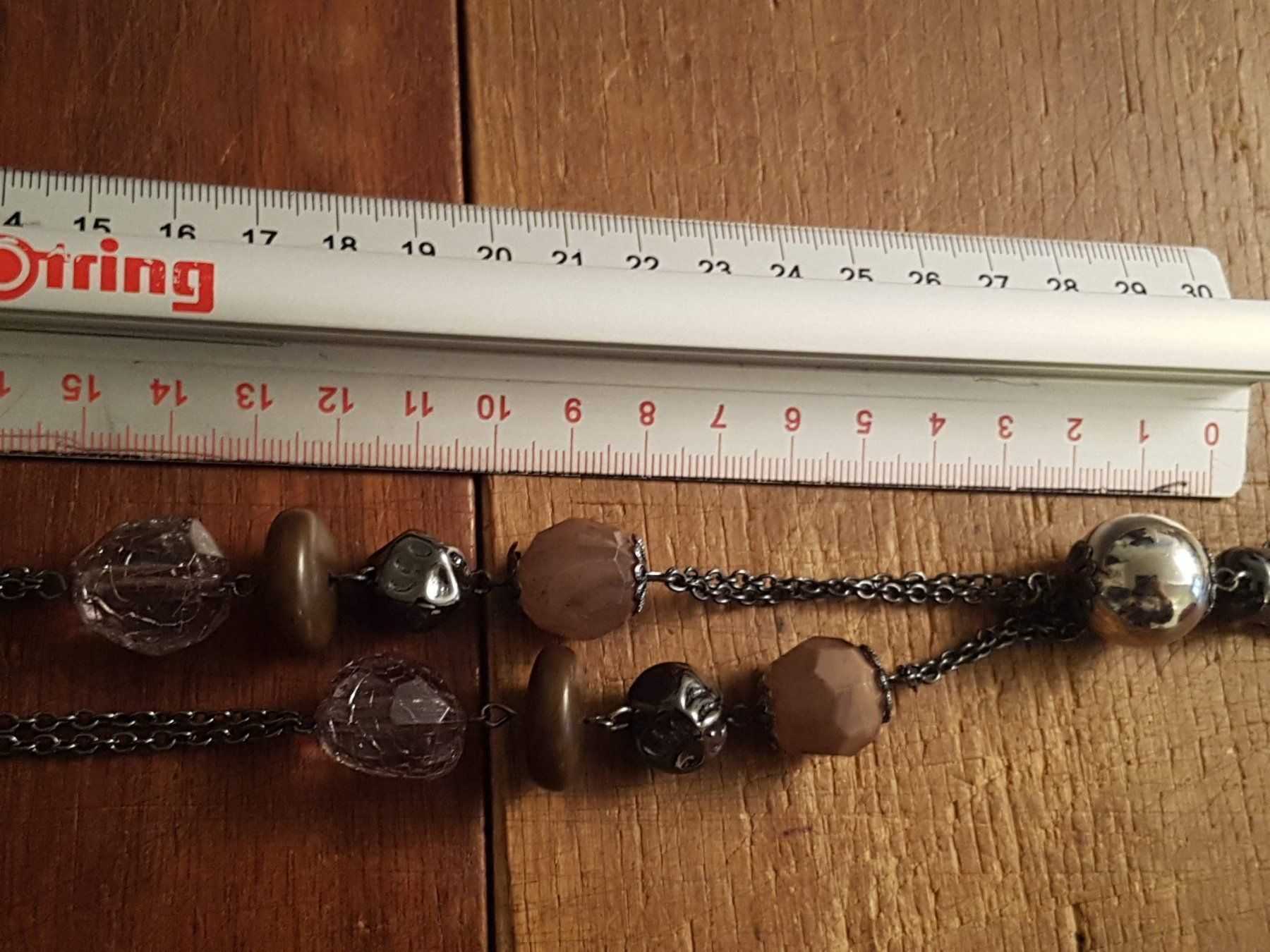 Catenine: Kette versch. aparte Kunststoff-Beads – Usato da Ettingen venduto da Maranathatalitha 8