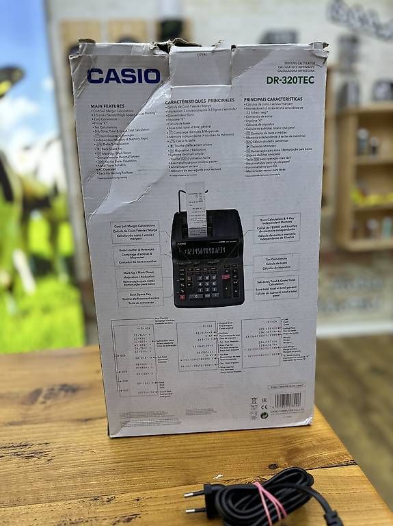 Casio Taschenrechner: Casio DR-320TEC – Neu (gemäss Beschreibung) aus Altdorf UR von Leonidas_48 1