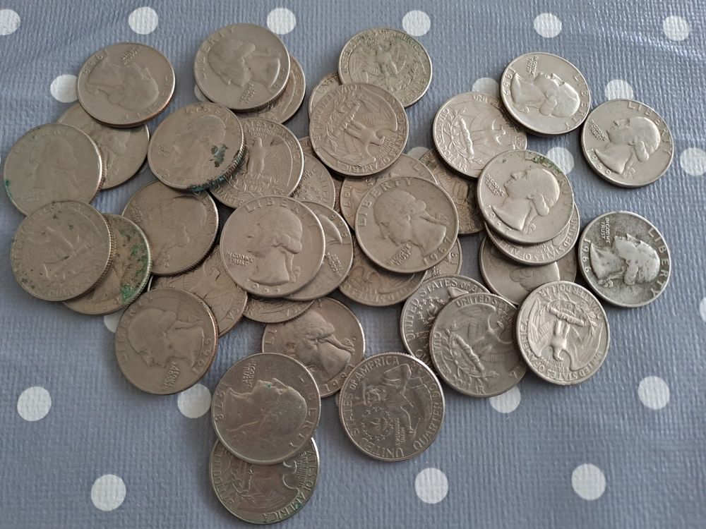 Usa Münzen Quarter dollar 39 stk. (Gebraucht) in Neuhausen am Rheinfall ...