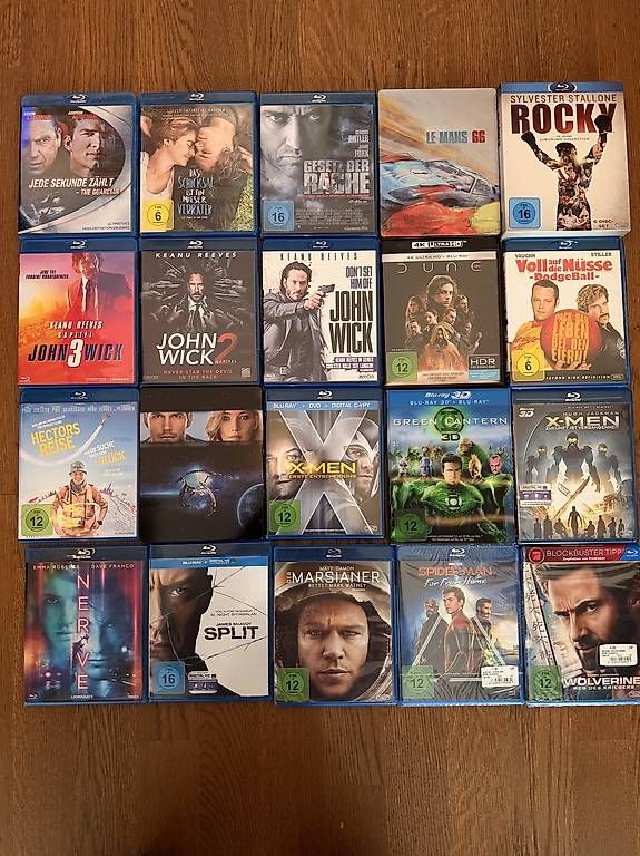 Alle DVDs: Div. Blu-Ray Filme – Gebraucht aus Uitikon Waldegg von sag_86nn