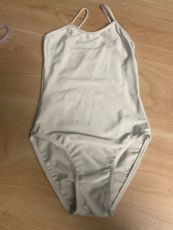 Agiva Bodysuit/Balett Body Weiss Gr.128