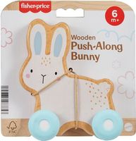 Fisher-Price Holz-Schiebehäschen / Spielzeug ab 6 Monaten