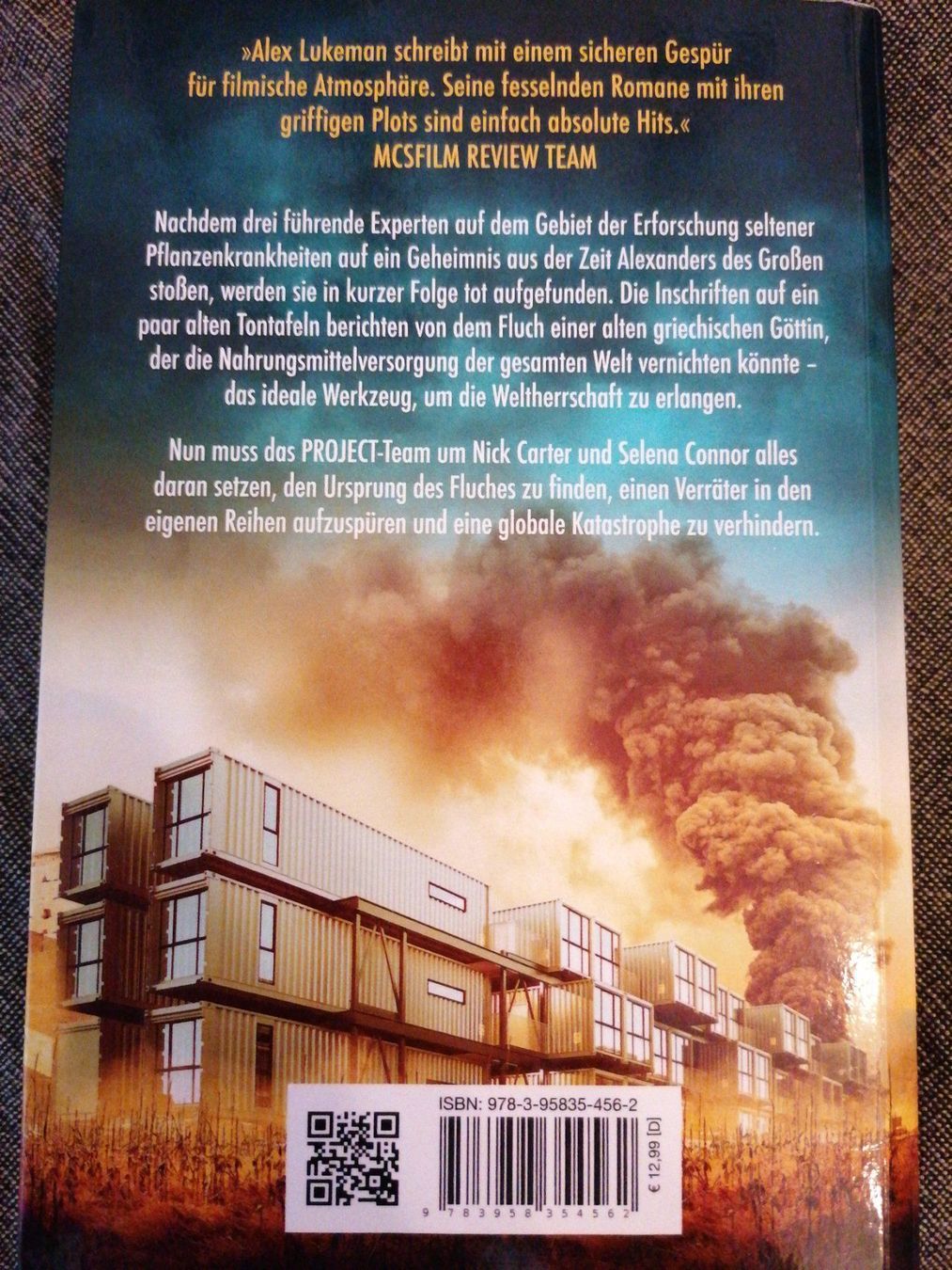 Livres: Buch Alex Lukeman Project Dunkle Ernte – D'occasion à Büttikon AG par Amineah 1