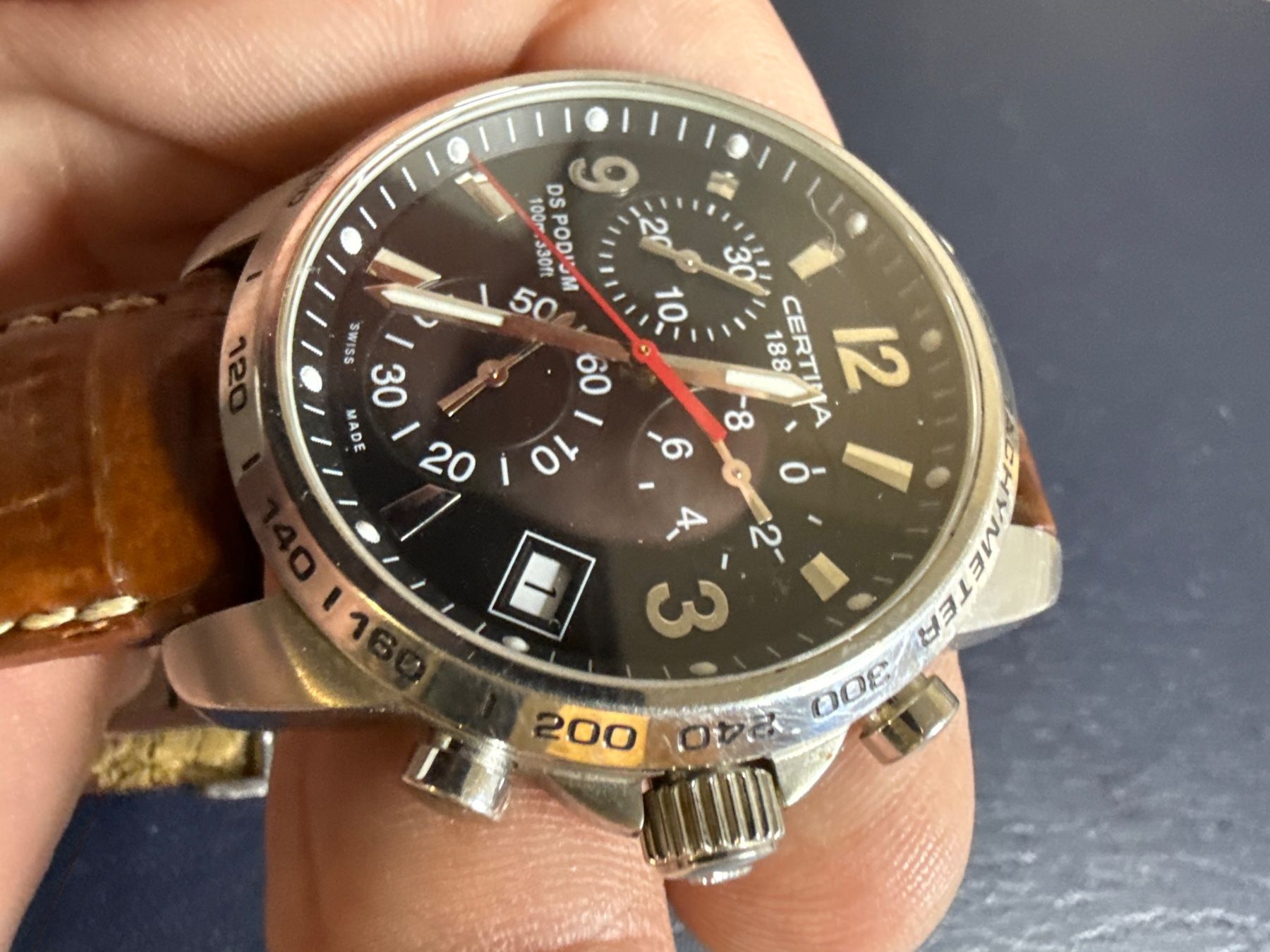 Certina Uhren: Certina Chronograph 40 mm – Gebraucht aus Pfeffingen von Allhandelklgwatches 1