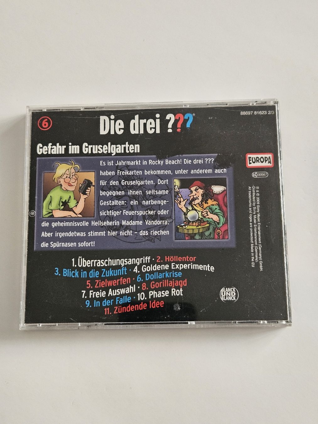 Die drei ??? Kids Hörspiel CD "Gefahr im Gruselgarten" Nr. 6 (Gebraucht ...