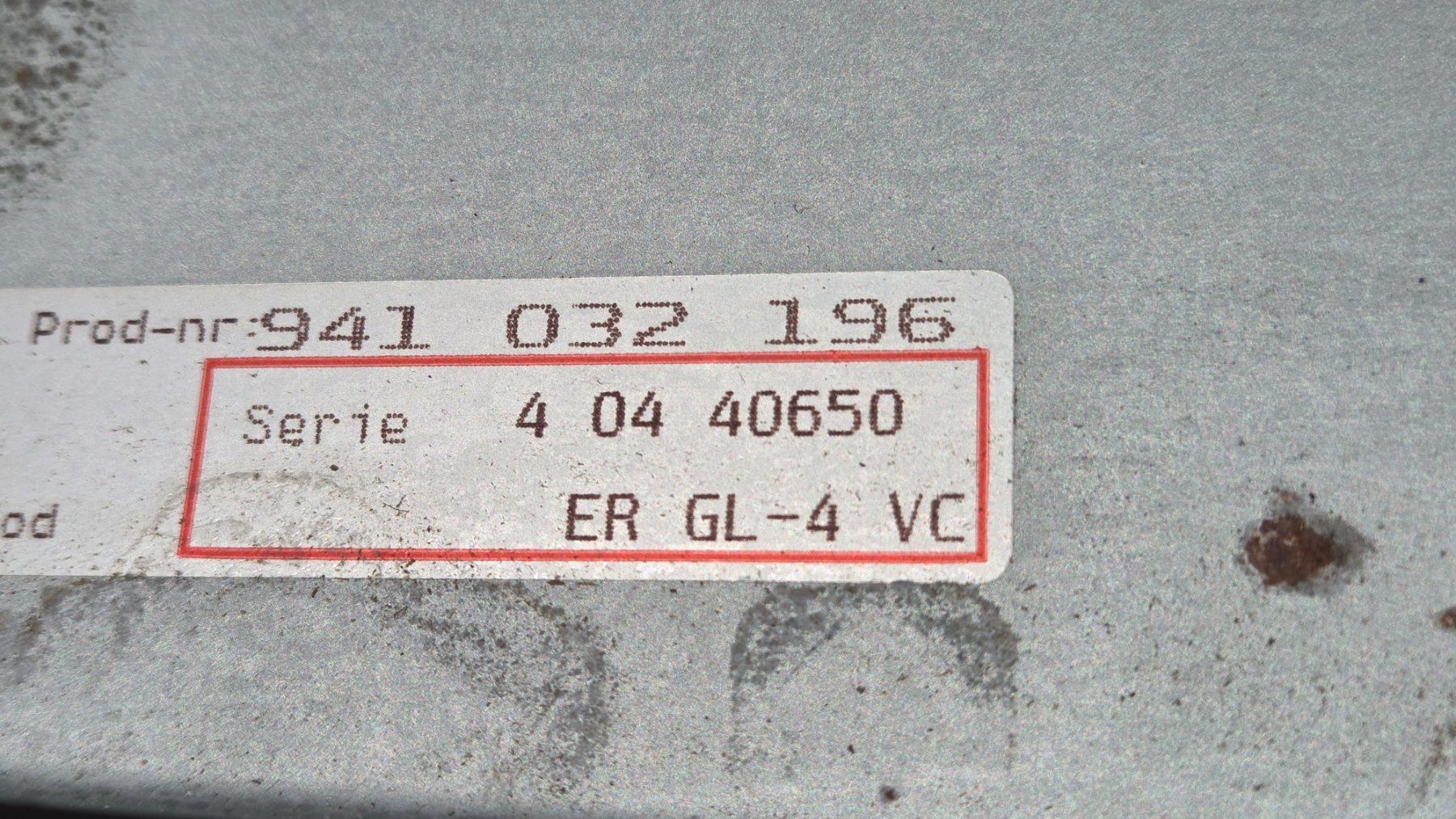 Electrolux Cucine: Electrolux Schaltkasten ER GL-4VC – Usato da Seon venduto da Wetwillie 3
