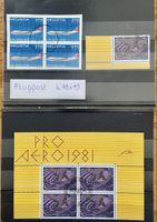 Schweiz Flugpost Pro Aero 1972 + FDC 1981