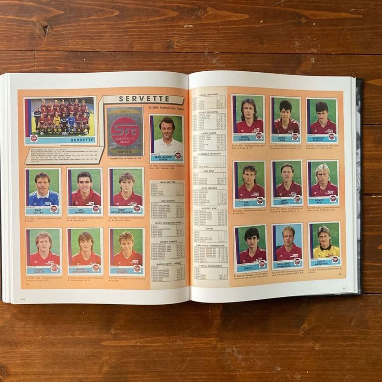 Gesichter Der Nationalliga / Schweiz Panini-Kollektion (neu) | Kaufen ...