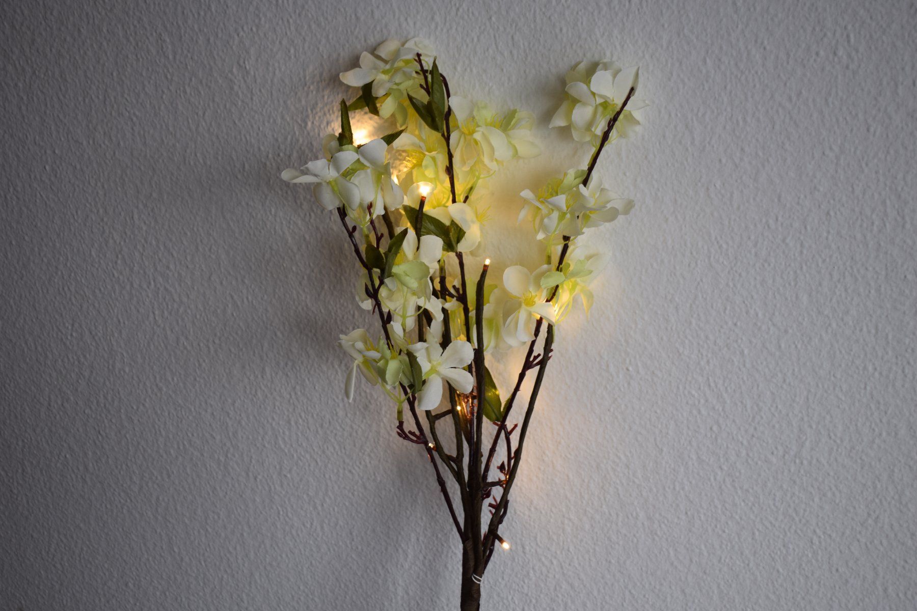 Ghirlande e barre luminose: Kunstblumen Kirschblüten/ Lichterkette 80cm lang – Nuovo e nell'imballaggio originale da Wetzikon ZH venduto da Wetzicardo25 2