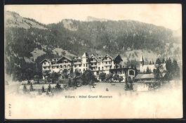 AK Villars, Hotel Grand Muveran, 1901