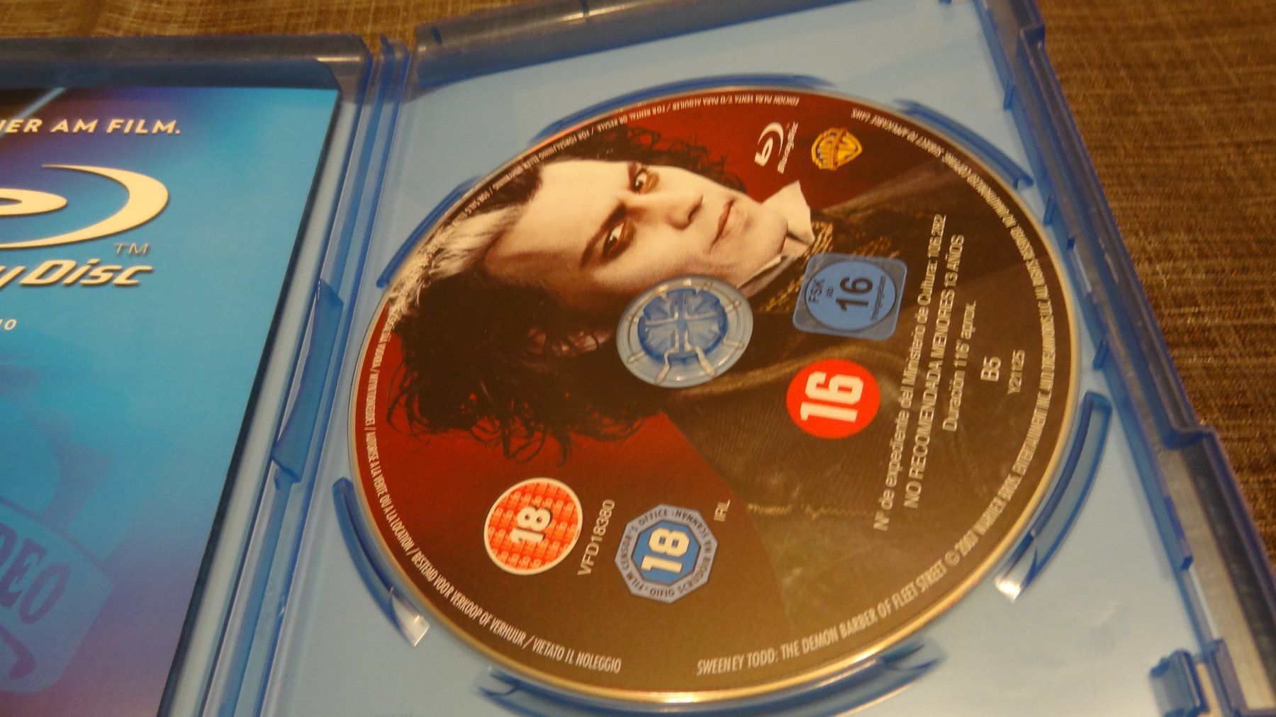 Alle DVDs: Sweeney Todd BLU-RAY – Gebraucht aus Olten von Disc-Verkauf 1