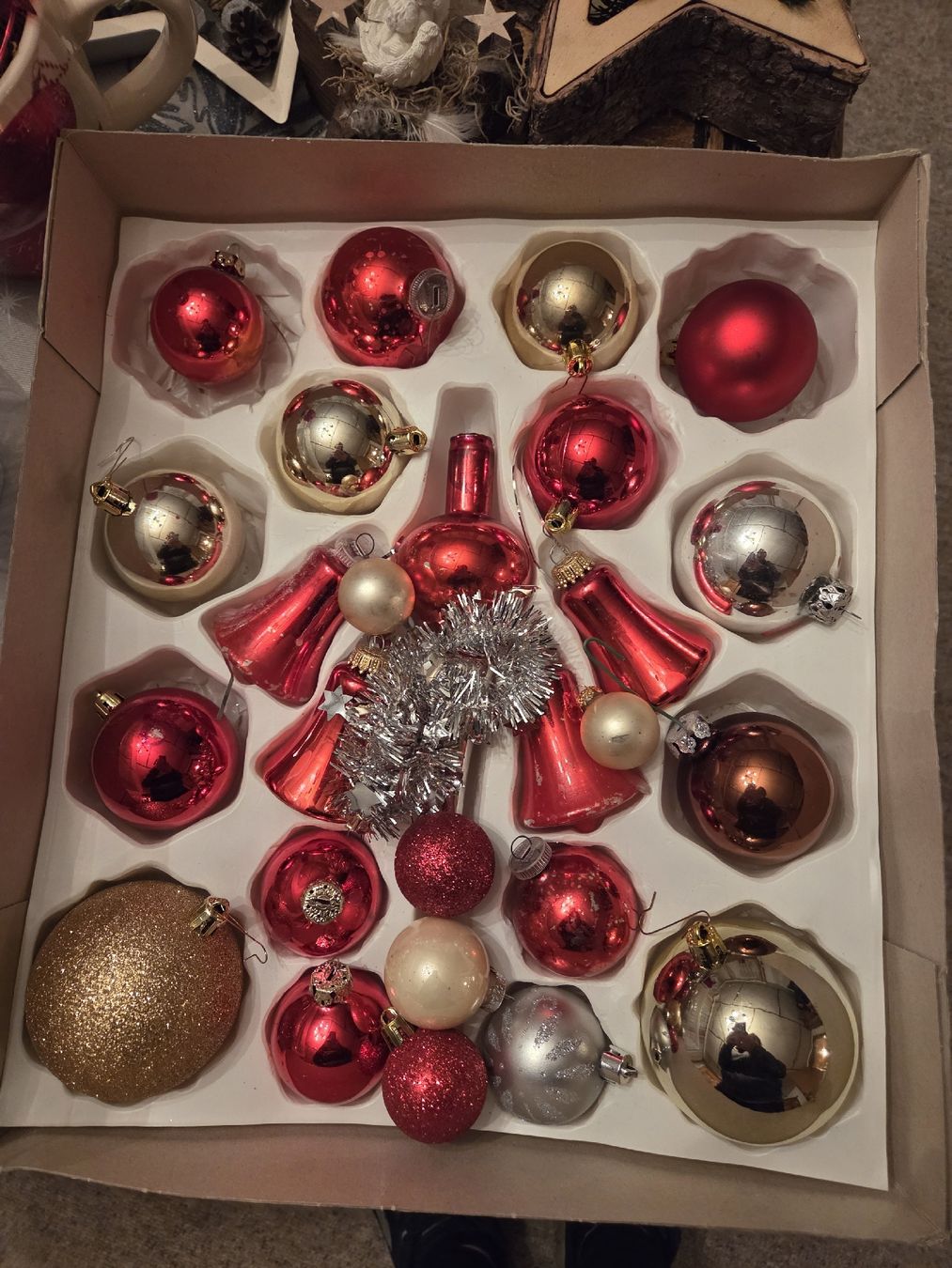 Alle Dekorationen: Christbaumkugeln und Weihnachtsdeko – Gebraucht aus Rebstein von man_w6fp 1