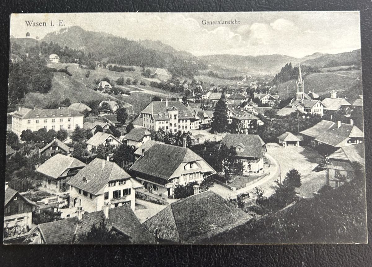 Cartoline postali: AK Wasen i.E. Generalansicht  – Usato da Horw venduto da Tellbub