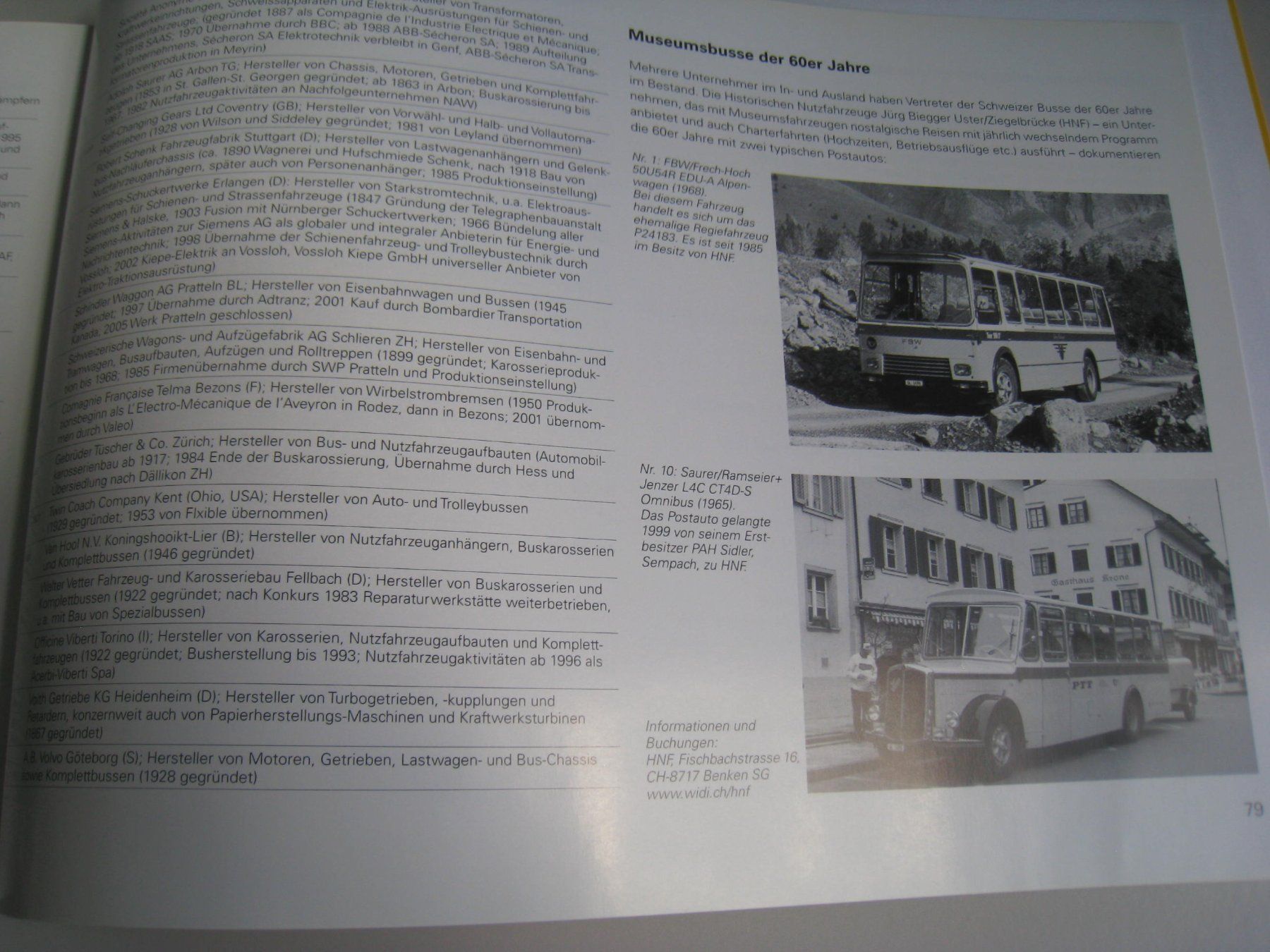 Livres: Schweizer Busse der 60er Jahre, Jürg Biegger – D'occasion à Buchs ZH par swiss-train 8