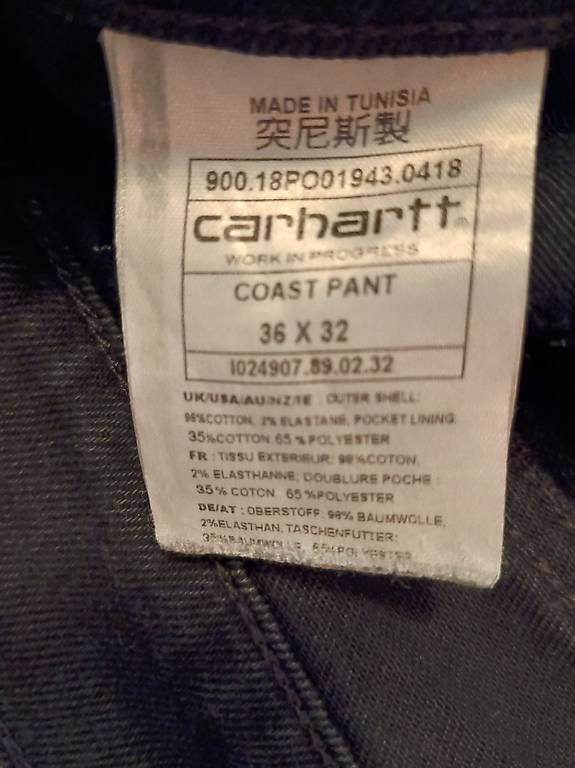 Carhartt Hosen: Hose von Carhartt – Gebraucht aus Zürich von Melianea 2