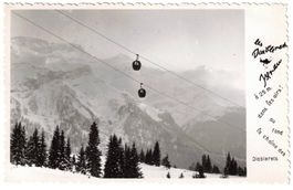 Les Diablerets - Gondelbahn Les Diablerets--Isenau