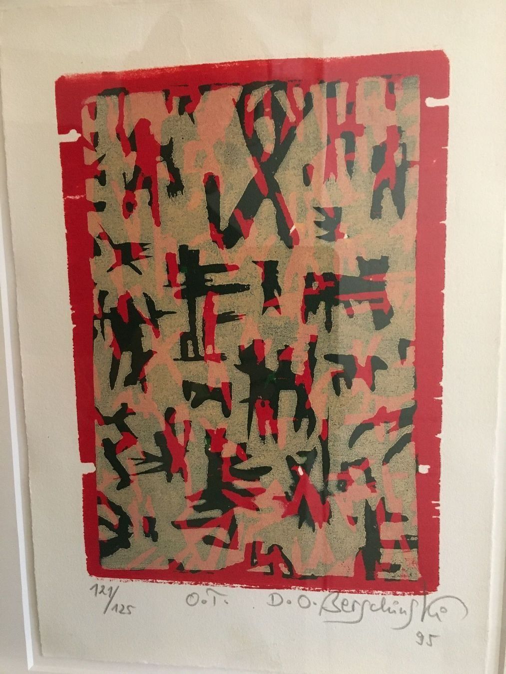 Grafiken & Lithographien: Dieter Otto Berschinski geb. 1941 – Gebraucht aus Buochs von Chreschte2
