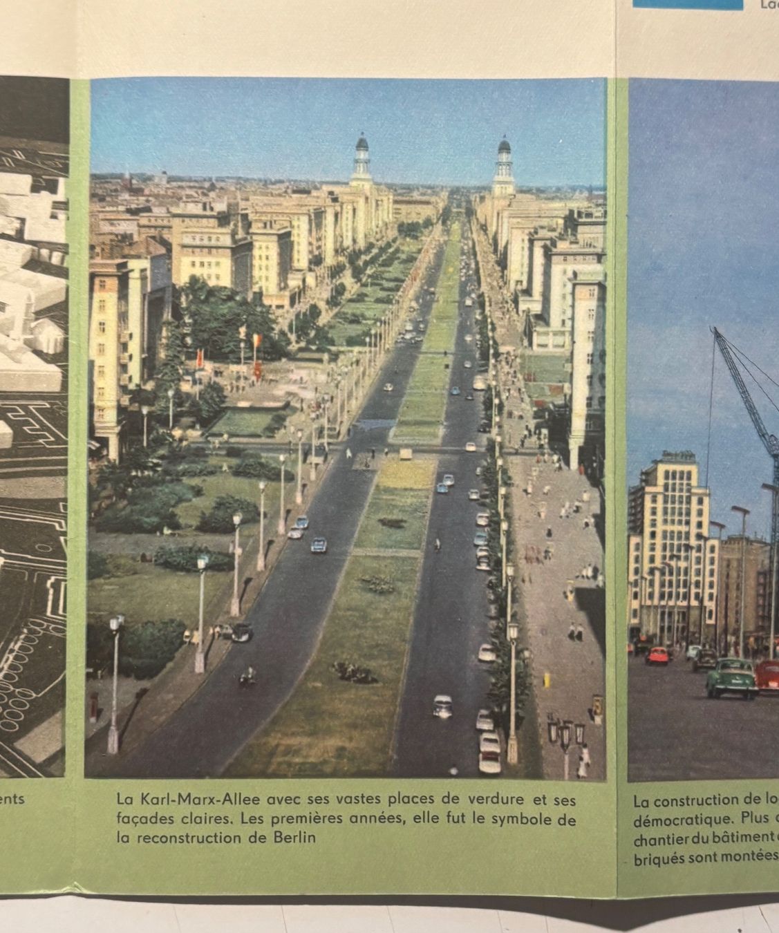 Documenti: Brochure Berlin Capitale de la RDA – Usato da Neuchâtel venduto da gefdeneuch 7
