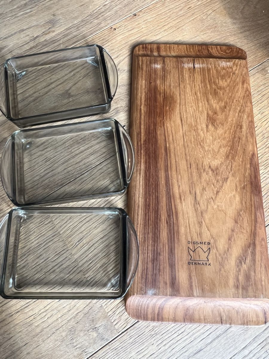 Plateaux: Dänisches Digsmed Teak Holz Serviertablett – D'occasion à Uerikon par Saffagirl 1
