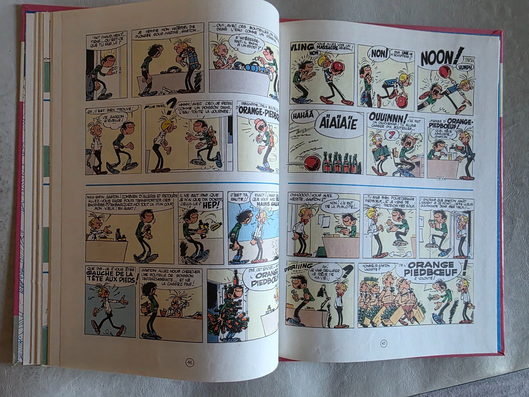 Fumetti: Comic - Gaston - Le Lourd passé de lagaffe - 1986 – Usato da Walterswil BE venduto da Lonitti 6