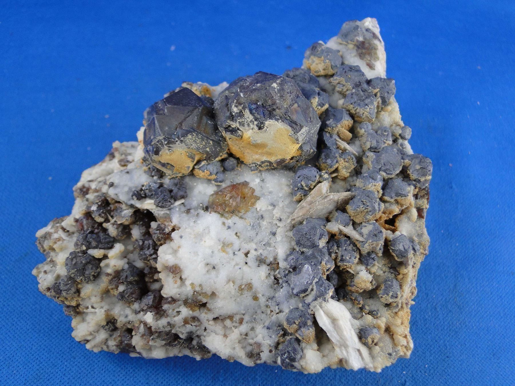 Minerali & Pietre curative: Sphalerit var Cleiophane und Galena – Usato da Schinznach Bad venduto da Demerald 8