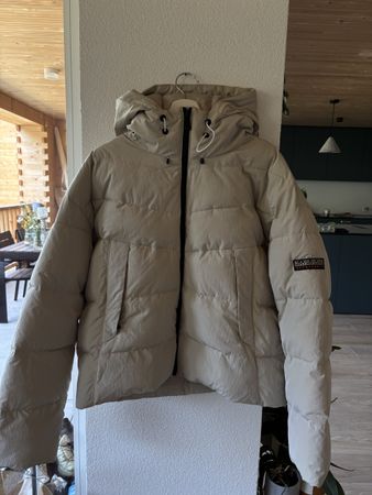 Napapijri Daunenjacke Grösse XL, Beige