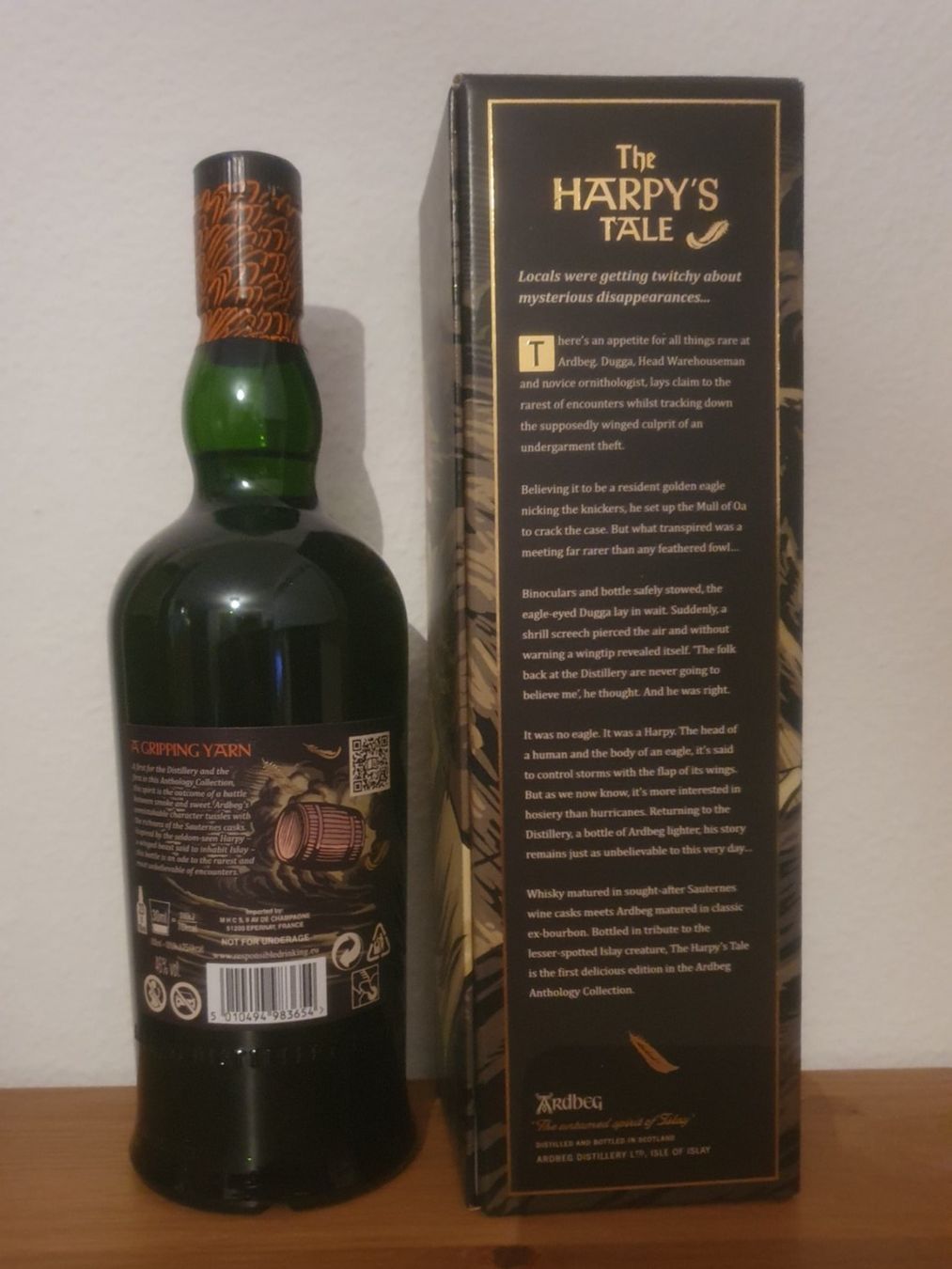Ardbeg Bevande alcoliche: Ardbeg Anthology The Harpy's Tale 13y – Nuovo e nell'imballaggio originale da Langnau am Albis venduto da jer_pm72 2