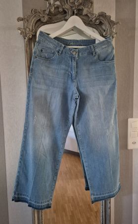 Kenny S. Sommer Jeans Culotte W38 NEU